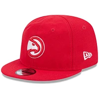 Casquette ajustable My First 9FIFTY des Atlanta Hawks de New Era pour nouveau-né et nourrisson