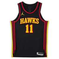 Trae Young Atlanta Hawks Autographed Black Jordan Brand Statement Edition Authentic Jersey with "Ice Trae" Inscription