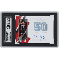 Trey Young Atlanta Hawks Autographed 2020-21 Panini Impeccable Impeccable Stats Autograph #IS-TRY #37/50 SGC Authenticated 8.5/10 Card