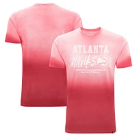 Unisex Sportiqe Red Atlanta Hawks Bingham Sun-Fade T-Shirt