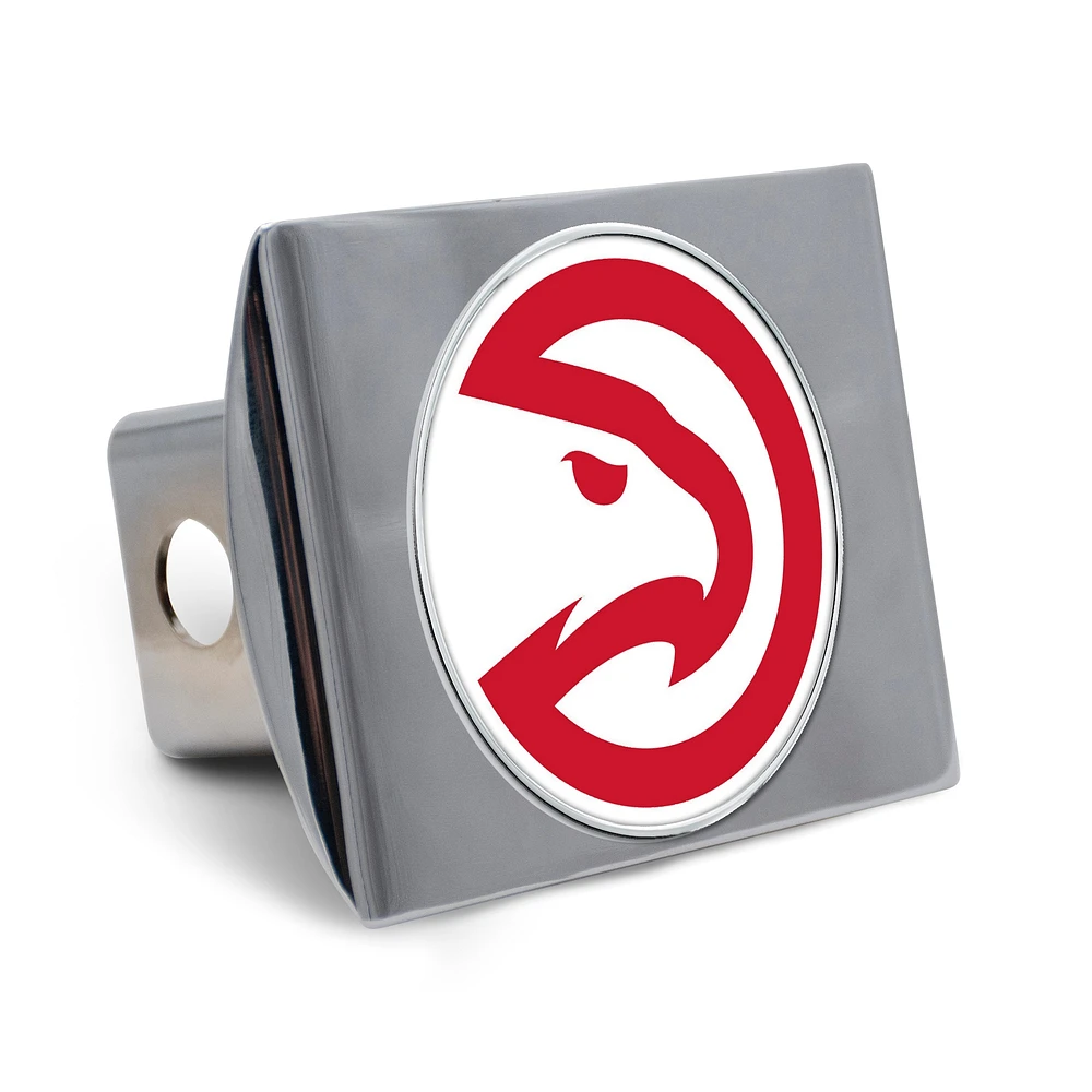 WinCraft Atlanta Hawks Premium Metal Hitch Cover
