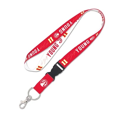 WinCraft Trae Young Atlanta Hawks Buckle Player - Lanyard