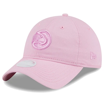 Casquette réglable ton sur ton 9TWENTY des Atlanta Hawks Colorpack New Era pour femme