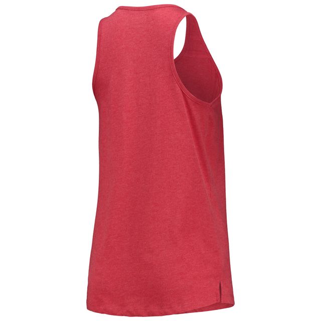 NWE HAWKS RED TANK FEMME BI-BLEND RACERBACK