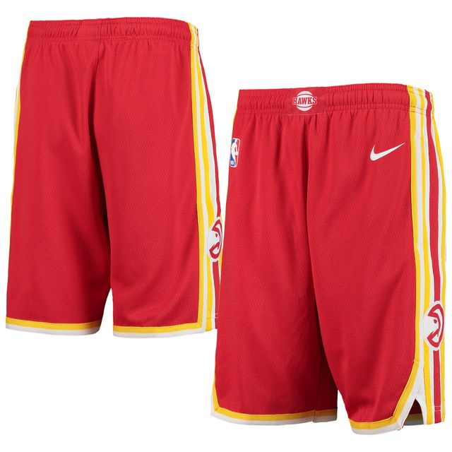Short Swingman Nike Atlanta Hawks 2020/21 pour enfant rouge - Icon Edition