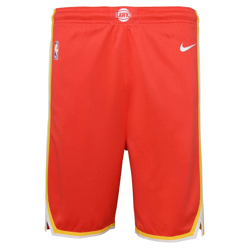 Youth Nike Red Atlanta Hawks Swingman Performance Shorts – Icon Edition