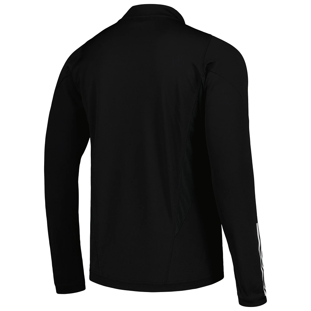 Men's adidas Black Atlanta United FC 2023 On-Field AEROREADY Full-Zip Training Top
