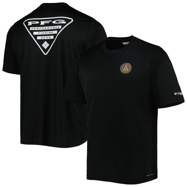 T-shirt noir Columbia Atlanta United FC Terminal Tackle Omni-Shade pour homme