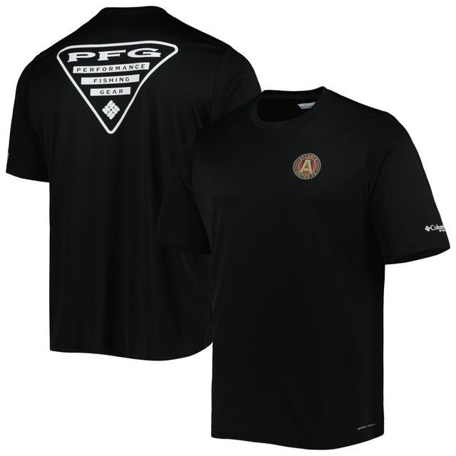 T-shirt noir Columbia Atlanta United FC Terminal Tackle Omni-Shade pour homme