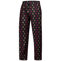 Men's Concepts Sport Black Atlanta United FC Record Sleep Pants