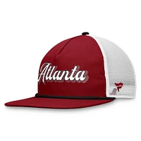 Men's Fanatics Garnet/White Atlanta United FC True Classic Golf Snapback Hat