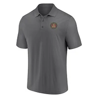 Men's Fanatics Red/Gray Atlanta United FC Iconic Polo Combo Set