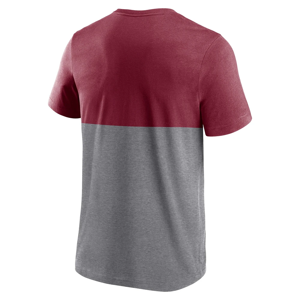 Men's Fanatics Red/Gray Atlanta United FC Striking Distance T-Shirt