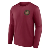 Men's Fanatics Red Atlanta United FC Constant Success Long Sleeve T-Shirt