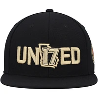 Men's Mitchell & Ness Black Atlanta United FC We Are The A Snapback Hat