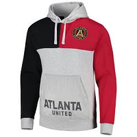 Men's Mitchell & Ness Gray Atlanta United FC Tie Breaker Pullover Hoodie