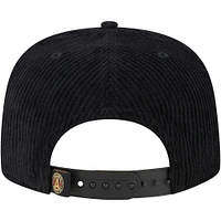 Men's New Era Black Atlanta United FC Corduroy Golfer Adjustable Hat