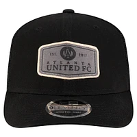 Men's New Era  Black Atlanta United FC Labeled 9SEVENTY Trucker Stretch-Snap Adjustable Hat