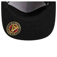 Men's New Era  Black Atlanta United FC Script Golfer Adjustable Hat