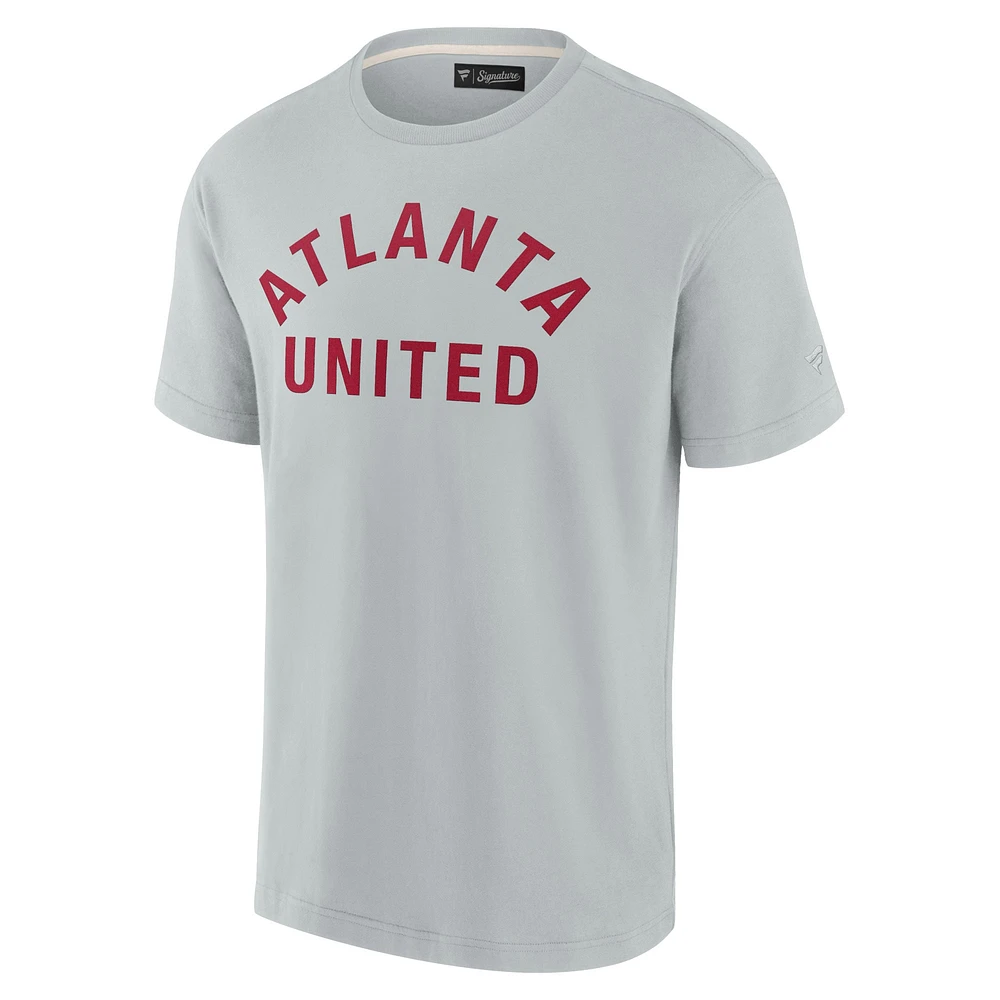 Unisex Fanatics Gray Atlanta United FC Elements Super Soft Short Sleeve T-Shirt
