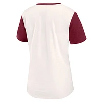 Women's Fanatics Cream Atlanta United FC Volley T-Shirt