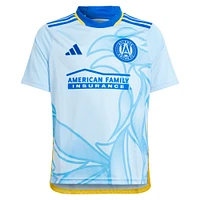 Maillot adidas bleu clair Atlanta United FC 2024 The Resurgens Kit pour jeune