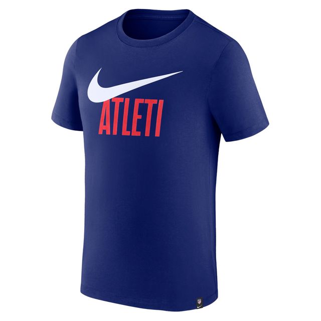 T-shirt Nike bleu marine avec virgule Atletico de Madrid pour homme