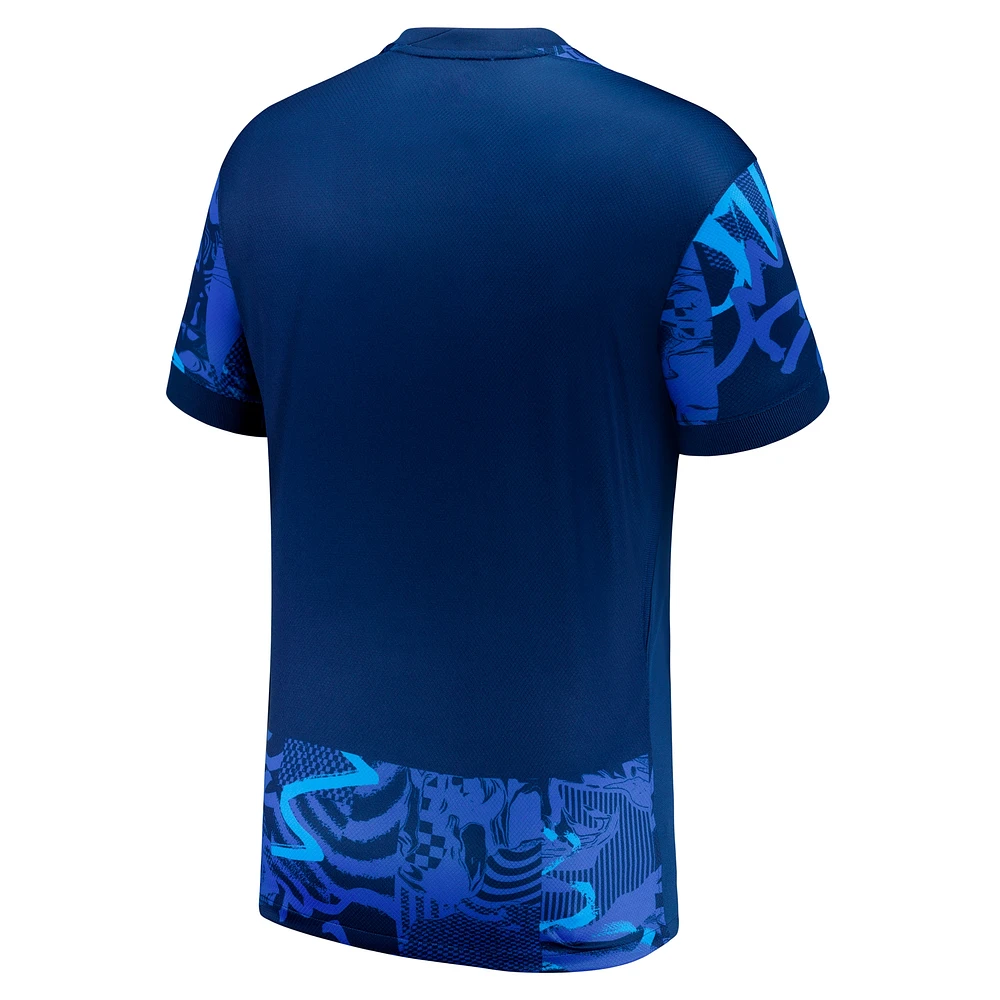 Youth Nike Blue Atletico de Madrid 2024/25 Third Replica Jersey