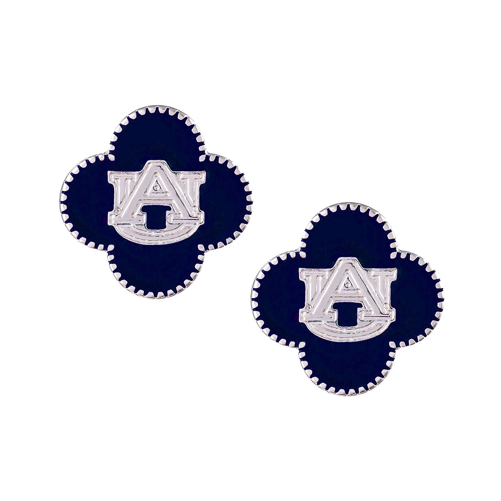 Boucles d'oreilles Quatrefoil Tigres Auburn