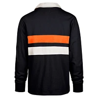 Men's '47 Navy Auburn Tigers Clubhouse Knox Thames Long Sleeve Rugby Polo