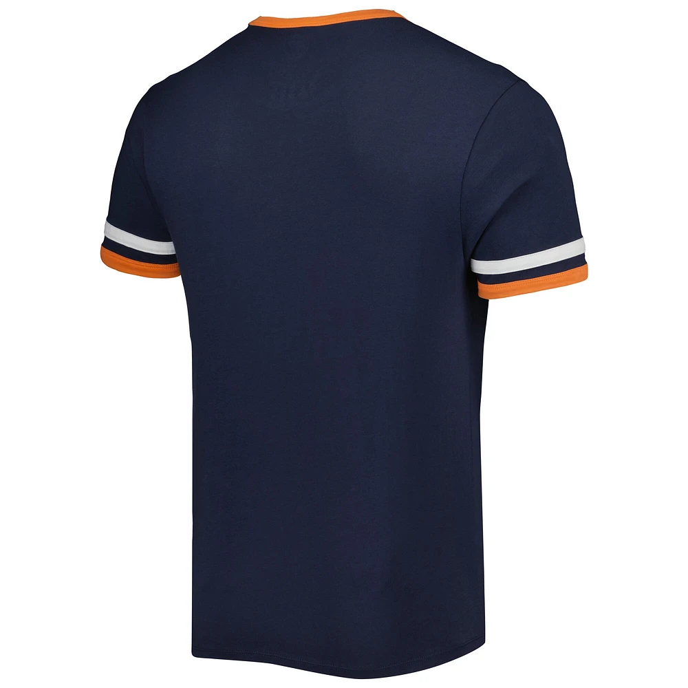 Men's '47 Navy Auburn Tigers Otis Ringer T-Shirt