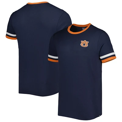 Men's '47 Navy Auburn Tigers Otis Ringer T-Shirt