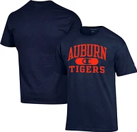 Men's Champion Navy Auburn Tigers Arch Pill T-Shirt