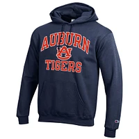 Men's Champion Navy Auburn Tigers High Motor Pullover Hoodie