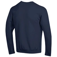 Men's Champion Navy Auburn Tigers High Motor Pullover Sweatshirt