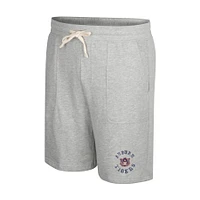 Men's Colosseum Heather Gray Auburn Tigers Love To Hear This Terry Shorts