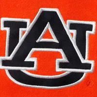 Men's Colosseum Orange Auburn Tigers Arch & Logo Crew Neck Sweatshirt