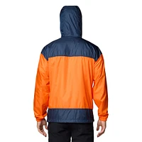 Men's Columbia Orange Auburn Tigers Flash Challenger II Omni-Shade Full-Zip Hoodie Windbreaker Jacket