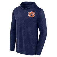 T-shirt à capuche camouflage Fanatics Navy Auburn Tigers pour hommes