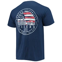 Men's Navy Auburn Tigers Campus Americana T-Shirt
