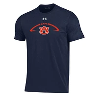Men's Navy Auburn Tigers Football Icon T-Shirt