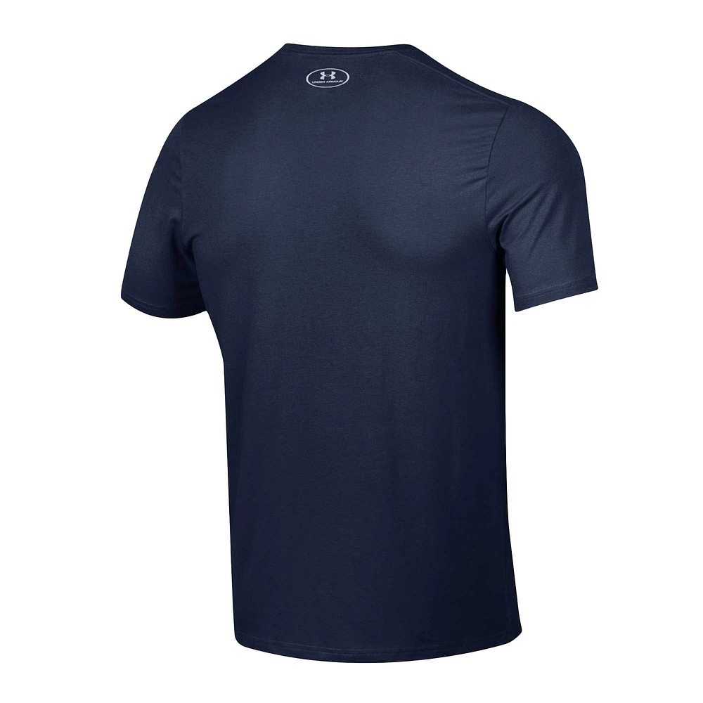 Men's Navy Auburn Tigers Football Icon T-Shirt