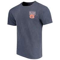 T-shirt bleu marine Auburn Tigers Welcome to the South Comfort Colours pour homme