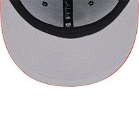 Men's New Era Navy Auburn Tigers Two-Tone 9FIFTY Snapback Hat