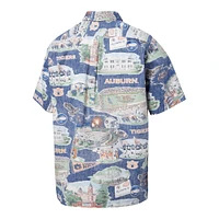 Chemise boutonnée pour homme Reyn Spooner Navy Auburn Tigers Scenic