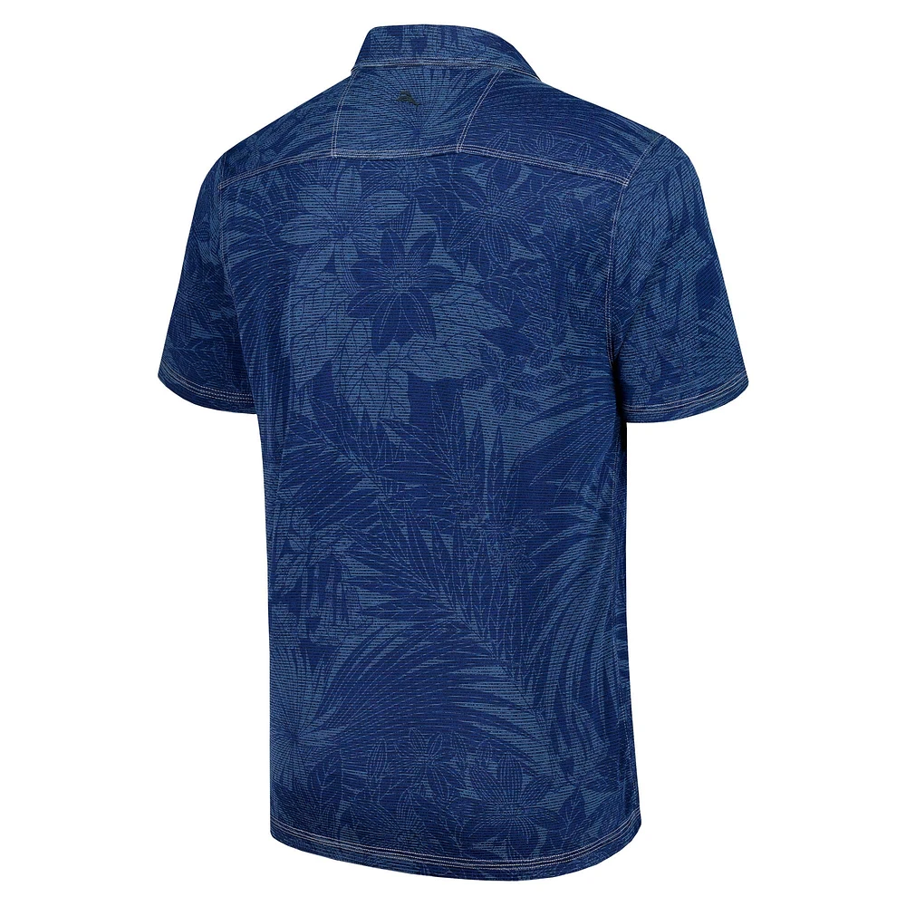Men's Tommy Bahama Navy Auburn Tigers Big & Tall Sport Santiago Paradise Polo