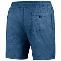 Men's Tommy Bahama Navy Auburn Tigers Naples Layered Leaves Swim Trunks