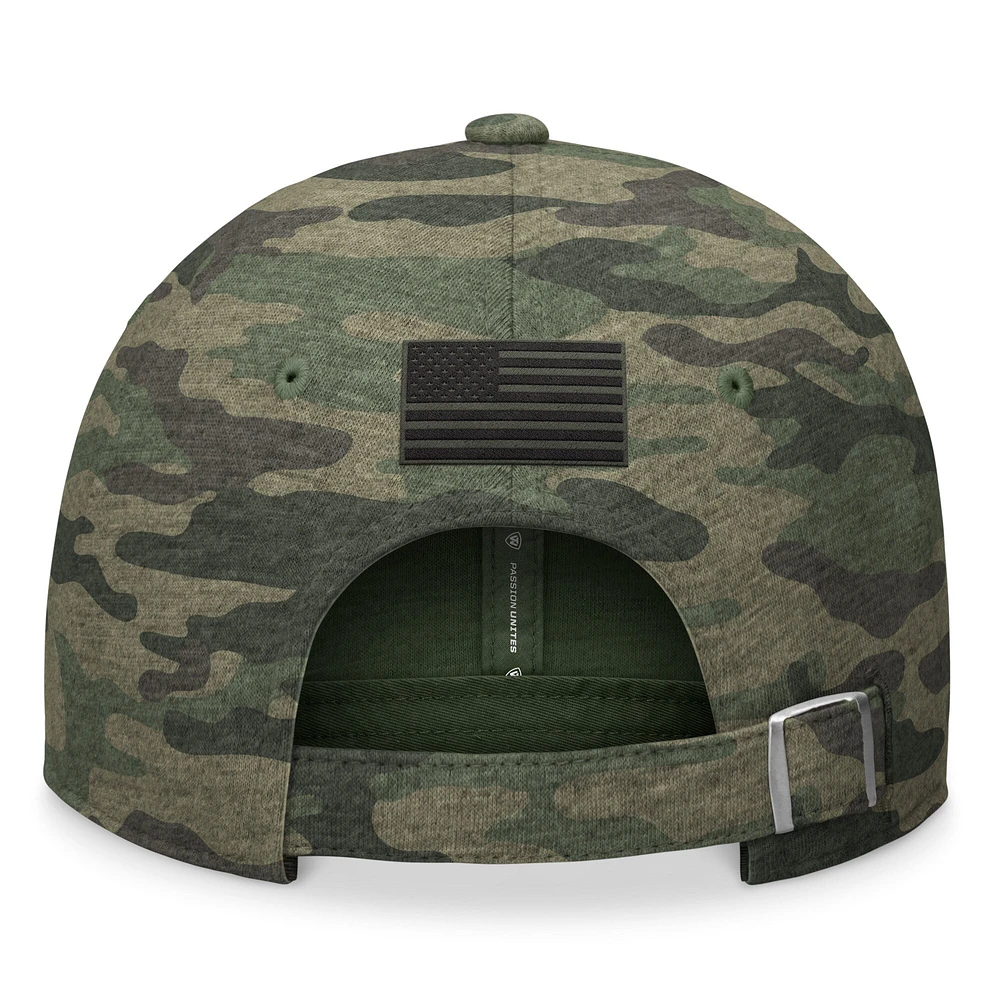 Men's Top of the World Camo Auburn Tigers OHT Military Appreciation Hound Adjustable Hat
