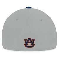 Men's Top of the World  Gray/Navy Auburn Tigers Mick Flex Hat