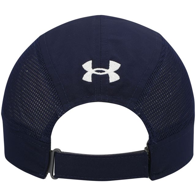 Casquette ajustable Under Armour Navy Auburn Tigers 2021 Sideline Dash Run pour homme